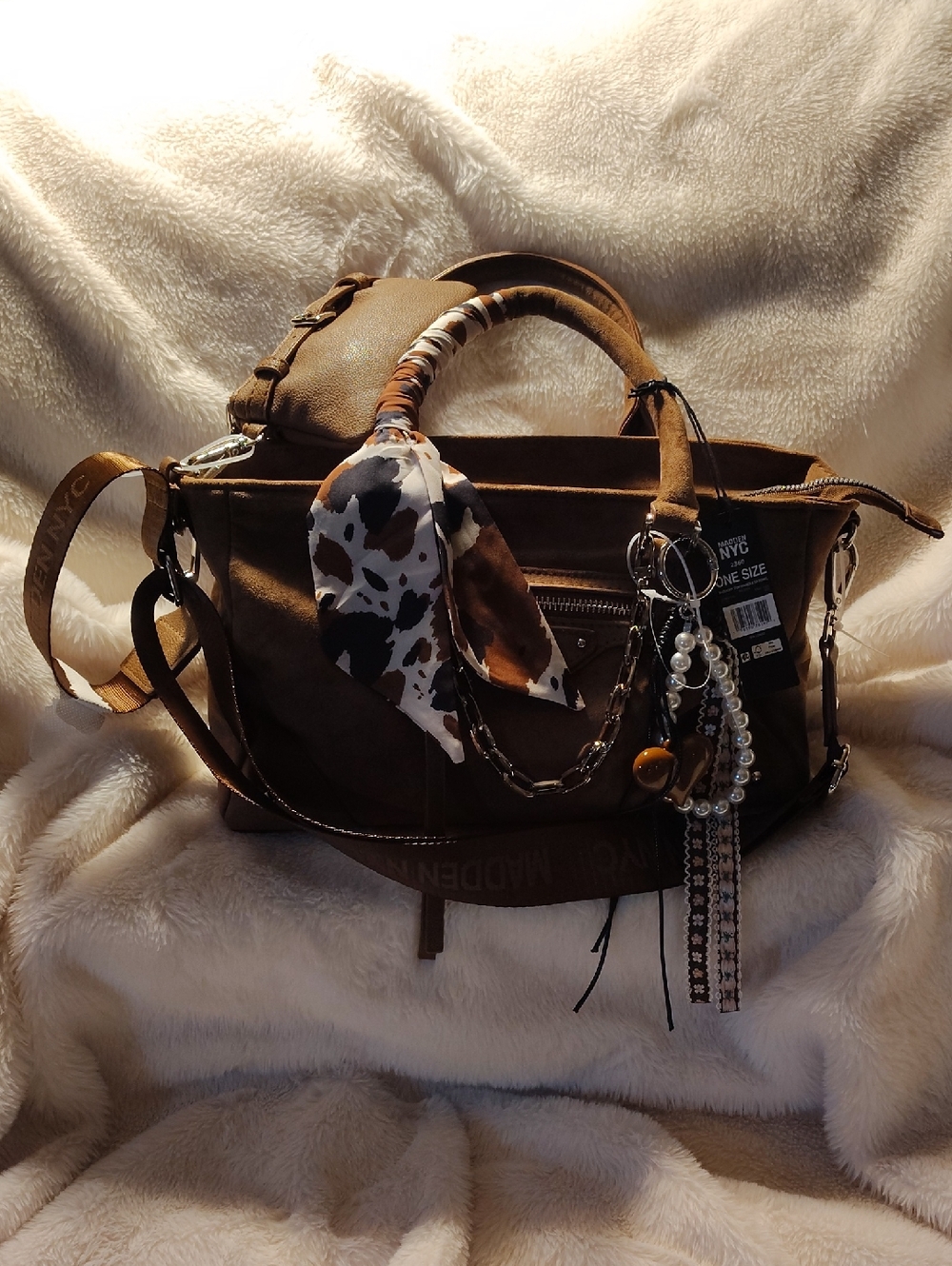 MADDEN NYC  Slouchy Top Handle Satchel
